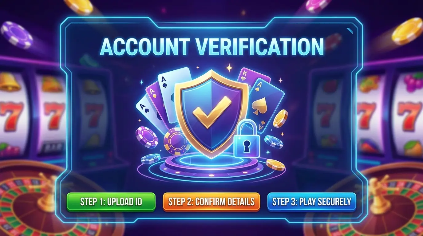Guide vérification du compte Ruby Vegas